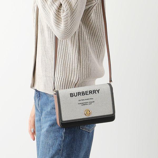 新品 バーバリー BURBERRY ショルダーバッグ NEW HAMPSHIRE BAG ブラック Burberry 'New Hampshire' Leather Shoulder Bag Black– chancefashionco