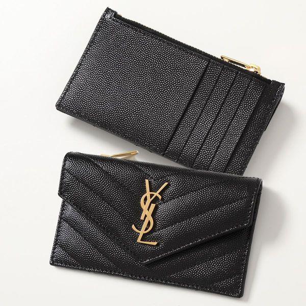 SAINT LAURENT サンローラン カードケース 612808 BOW01 レディース 
