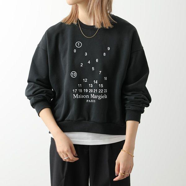 MAISON MARGIELA メゾンマルジェラ スウェットシャツ Logo sweatshirt S51GU0118 S25540 レディース  トレーナー ロゴ コットン 900