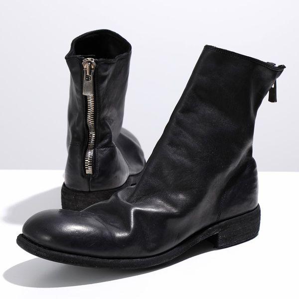 GUIDI グイディ バックジップブーツ 986 メンズ ホースレザー フル