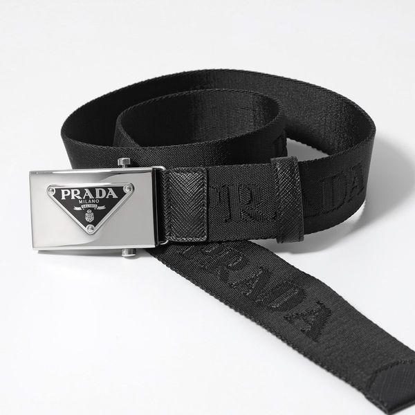PRADA プラダ ベルト 2CN085 2DKF レディース ロゴ ジャガード PRADA プラダ ベルト 2CN085 2DKF レディース ロゴ ジャガード