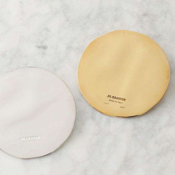 新品JIL SANDER ブローチゴールドジルサンダー