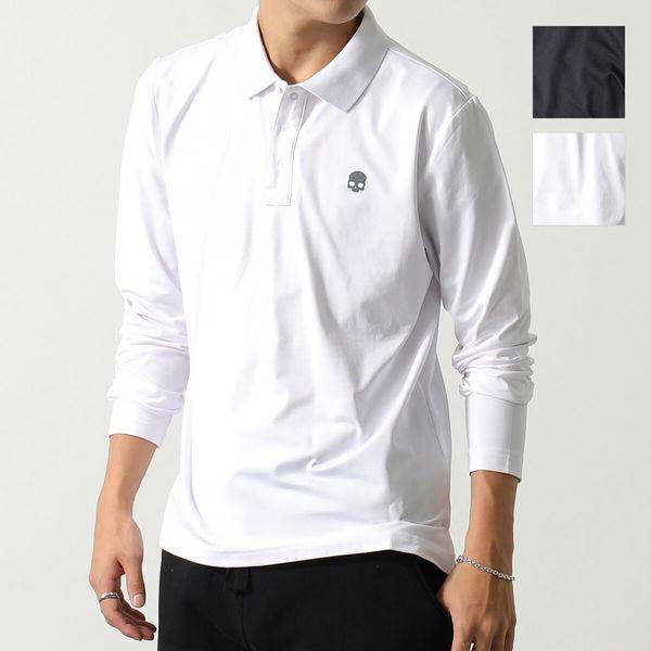 HYDROGEN ハイドロゲン バックプリントポロシャツ ポロシャツ ドクロ