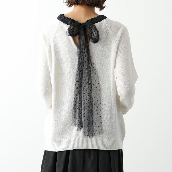 RED VALENTINO レッドヴァレンティノ ニットセーター Point d