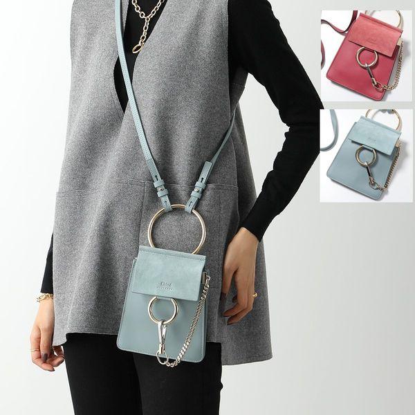 Chloe クロエ ショルダーバッグ FAYE フェイ CHC17WS320H2O レディース 