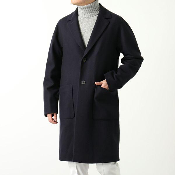 新品 HEVO イーヴォ CONVERSANO ウールメルトン チェスターコート