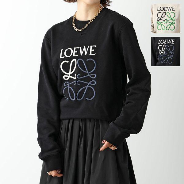 LOEWE 刺繍アナグラムロゴ定番カラースウェット S-