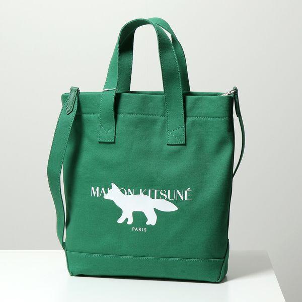 MAISON KITSUNE メゾンキツネ トートバッグ PROFILE FOX STAMP  
