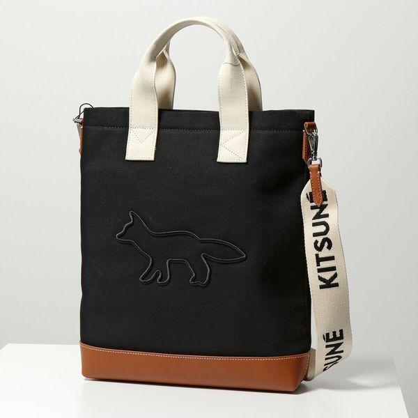 MAISON KITSUNE メゾンキツネ トートバッグ CONTOUR FOX MAISON KITSUNE メゾンキツネ トートバッグ CONTOUR FOX