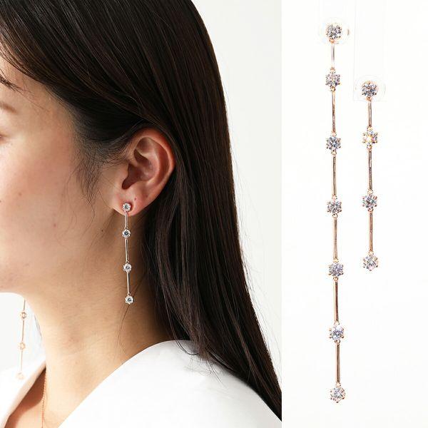 SWAROVSKI スワロフスキー ピアス Constella コンステラ 5609707 レディース クリスタル アシンメトリー アクセサリー ASYM-WHITE-ROS SWAROVSKI スワロフスキー ピアス Constella コンステラ 5609707 レディース クリスタル アシンメトリー アクセサリー ASYM-WHITE-ROS