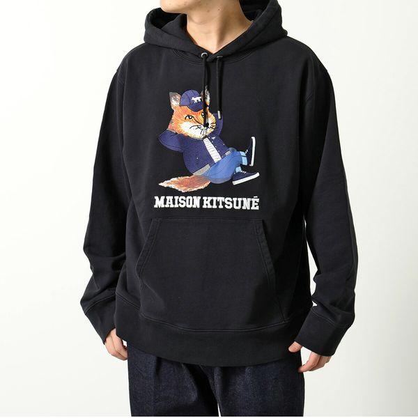 MAISON KITSUNE メゾンキツネ パーカー DRESSED FOX PRINT RELAXED 