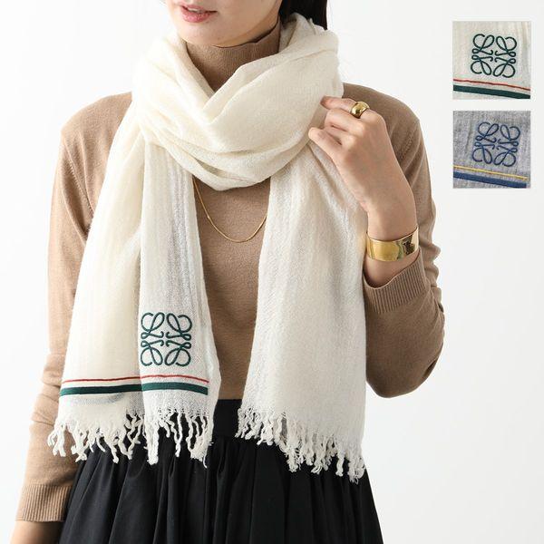 LOEWE ロエベ スカーフ ANAGRAM STRI 919.19.061 レディース 