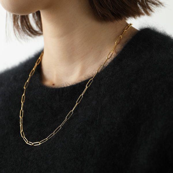 TOM WOOD TOMWOOD トムウッド ネックレス Box Chain Gold 20.5 TOM WOOD TOMWOOD トムウッド ネックレス Box Chain Gold 20.5