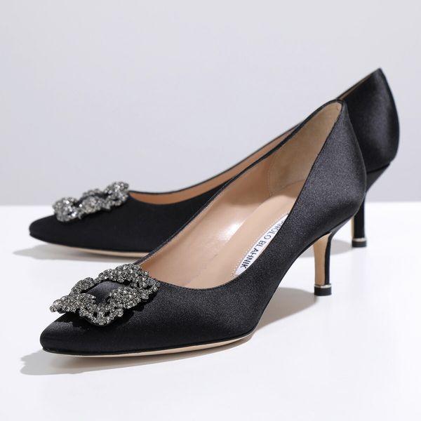 MANOLO BLAHNIK マノロブラニク パンプス HANGISI FMC SATIN 050 MANOLO BLAHNIK マノロブラニク パンプス HANGISI FMC SATIN 050
