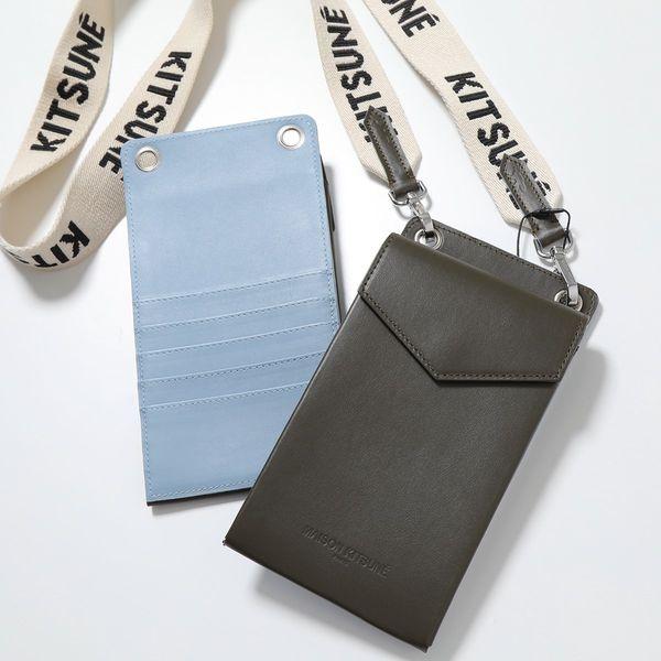 MAISON KITSUNE メゾンキツネ ショルダーバッグ JU05328LC0029 MAISON KITSUNE メゾンキツネ ショルダーバッグ JU05328LC0029