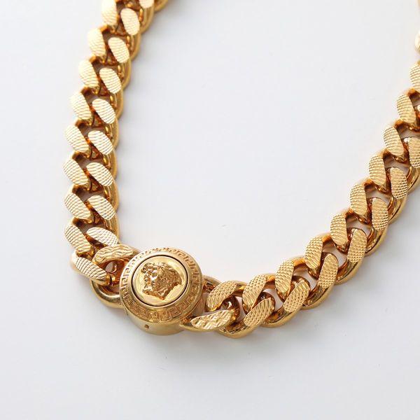 VERSACE ヴェルサーチ ネックレス DG16949 DJMT メンズ チェーン VERSACE ヴェルサーチ ネックレス DG16949 DJMT メンズ チェーン