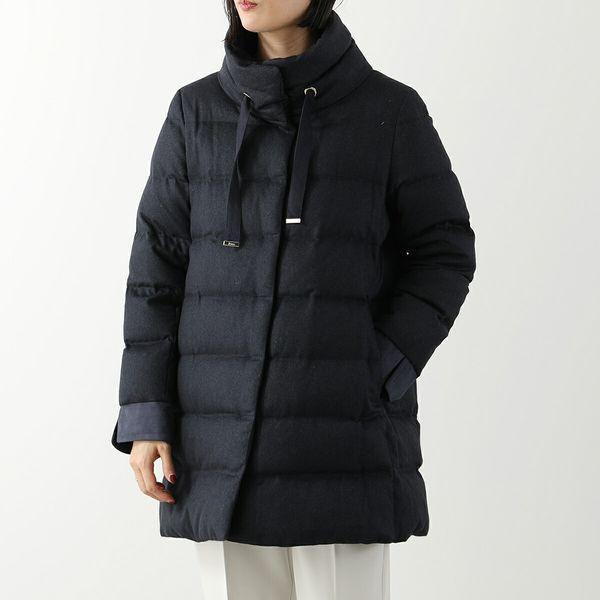 HERNO ダウングース 袖カシミヤ シルク ジャケット