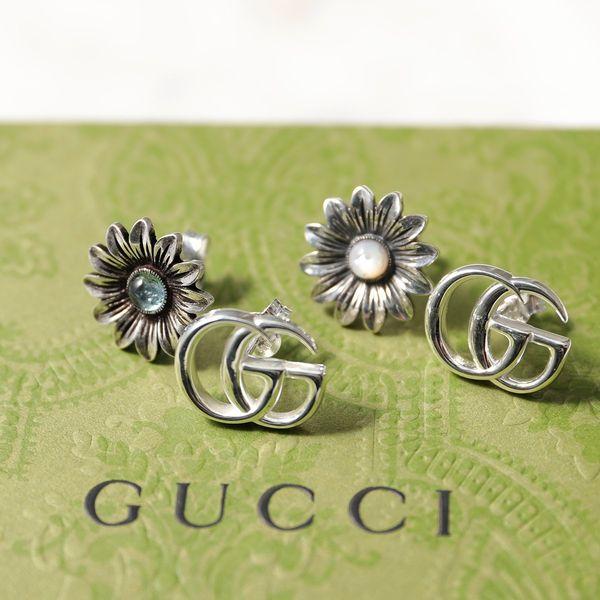 GUCCI グッチ ピアス 527344 レディース ダブルG フラワー GUCCI グッチ ピアス 527344 レディース ダブルG フラワー
