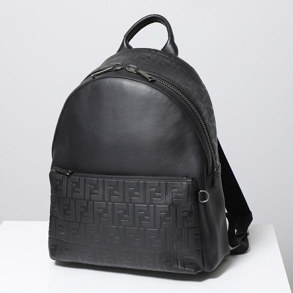 FENDI フェンディ バックパック 7VZ012 A18A メンズ レザー FF FENDI フェンディ バックパック 7VZ012 A18A メンズ レザー FF