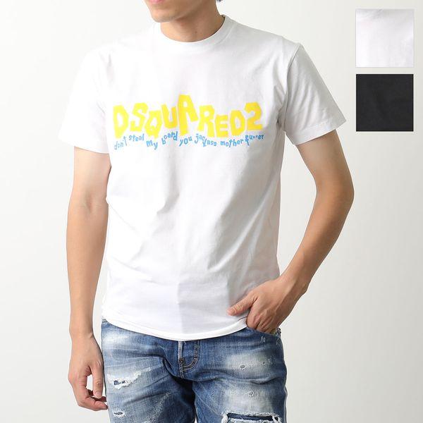 DSQUARED2（ディースクエアード） Tシャツ WAVING LOGO COOL S71GD1252