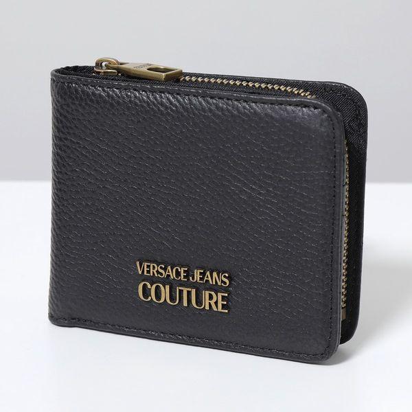 VERSACE JEANS ヴェルサーチ 二つ折り財布 73YA5PX4 メンズ ロゴ  