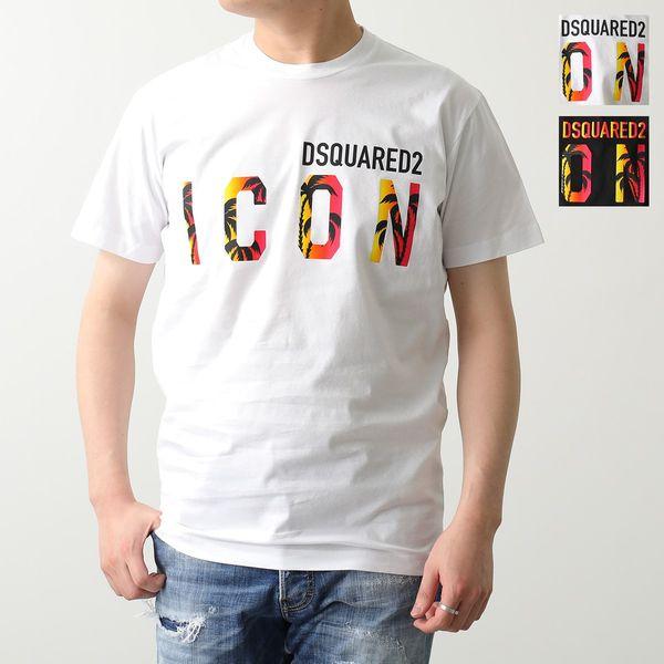 DSQUARED2（ディースクエアード） 半袖 Tシャツ ICON SUNSET COOL 