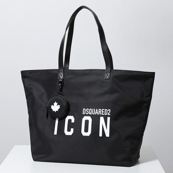 DSQUARED2 ディースクエアード トートバッグ BE ICON SHOPPING DSQUARED2 ディースクエアード トートバッグ BE ICON SHOPPING