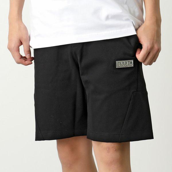 BALR. ボーラー ハーフパンツ Tony Regular Panel Sweat Shorts B1431.1041 メンズ ショートパンツ スウェットパンツ メタルロゴ JetBlack :350201119:インポートセレクト musee 通販 オールバー ブラウン メンズ ハーフパンツ・ショーツ 水着 Louis Solo Pastiche Relaxed Fit Jacquard 6" Swim Trunks