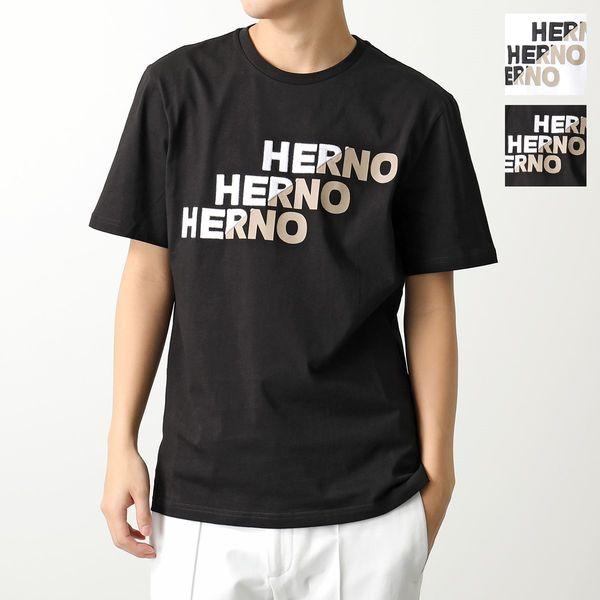 HERNO ヘルノ 半袖 Tシャツ COMPACT JERSEY JG000178U 52000 メンズ  