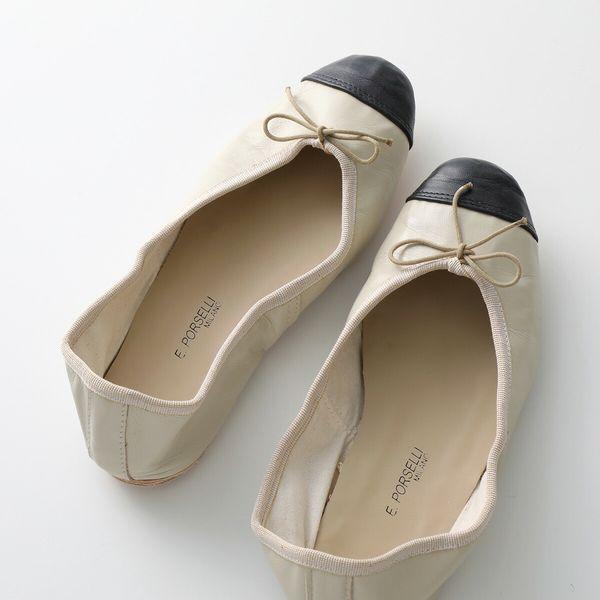 E.PORSELLI PORSELLI ポルセリ バレエシューズ BALLERINE 95 E.PORSELLI PORSELLI ポルセリ バレエシューズ BALLERINE 95