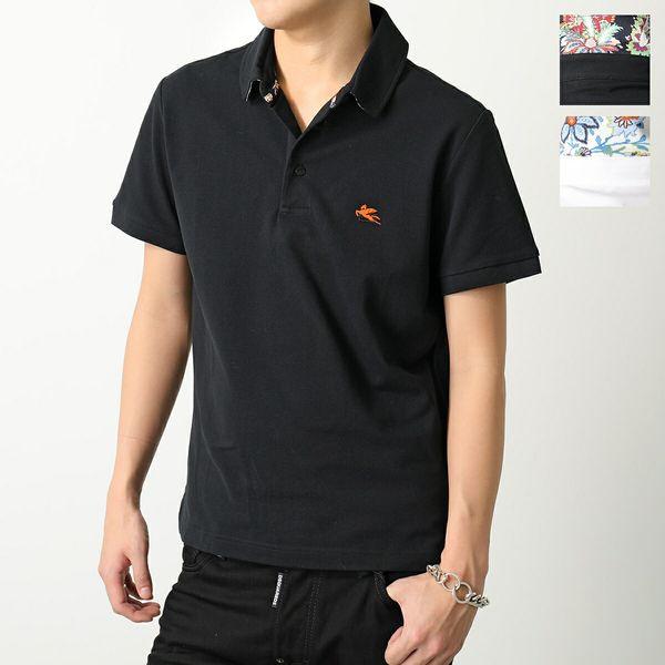 ETRO エトロ ポロシャツ 1Y141 9440 メンズ 半袖 鹿の子 コットン