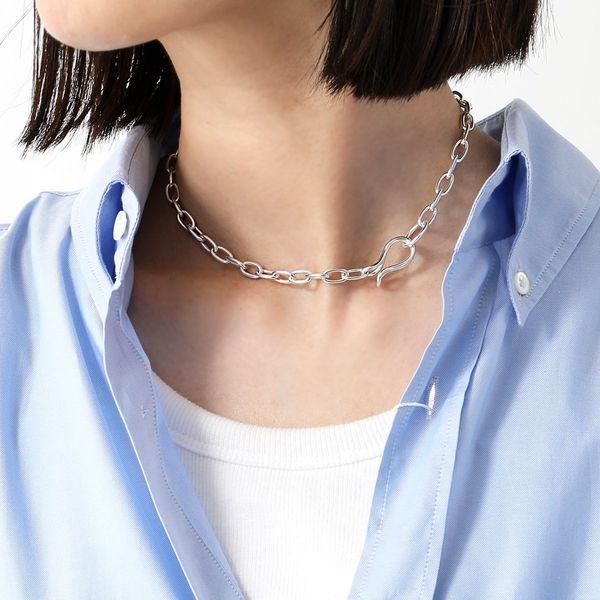 Saskia Diez サスキアディッツ ネックレス GIRLFRIEND NECKLACE ガールフレンド レディース チェーン チョーカー  シルバー アクセサー SILVER