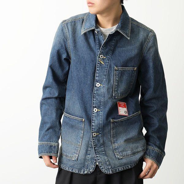 KENZO ケンゾー デニムジャケット DARK STONE WORKWEAR DENIM KENZO ケンゾー デニムジャケット DARK STONE WORKWEAR DENIM