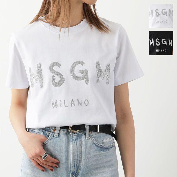 MSGM エムエスジーエム ラメ フリンジ タンクトップ