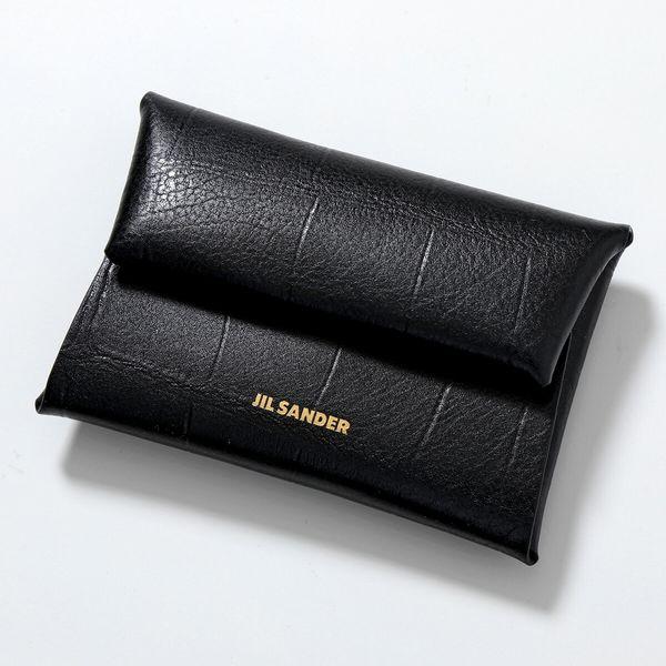 JIL SANDER ジルサンダー ブラックレザー 財布 ケース JIL SANDER（ジルサンダー） コインケース ミニ レザーコインパース