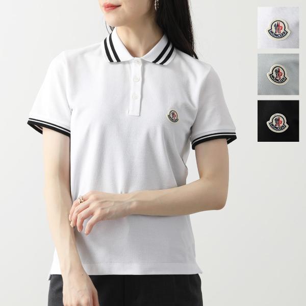 MONCLER モンクレール ポロシャツ POLO 8A00008 84720 レディース トップス カットソー Tシャツ コットン ロゴパッチ  カラー３色