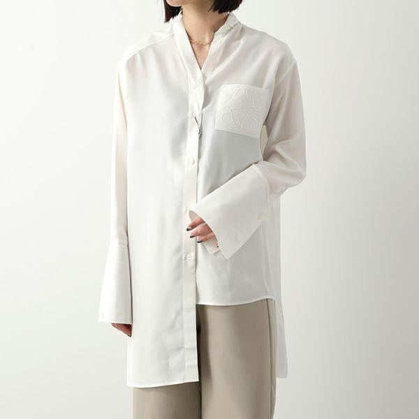 LOEWE ロエベ 長袖シャツ S359Y05X54 レディース アシンメトリー LOEWE ロエベ 長袖シャツ S359Y05X54 レディース アシンメトリー