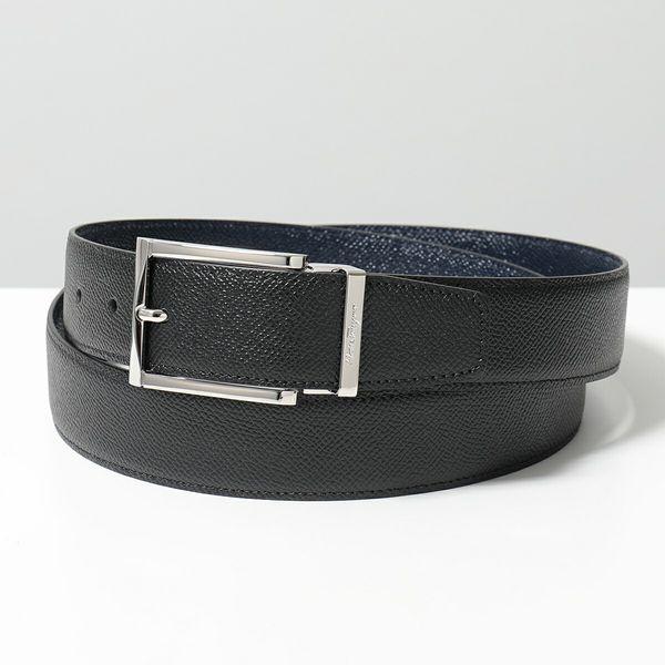 FERRAGAMO（フェラガモ） ベルト 67 9497 メンズ レザー リバーシブル