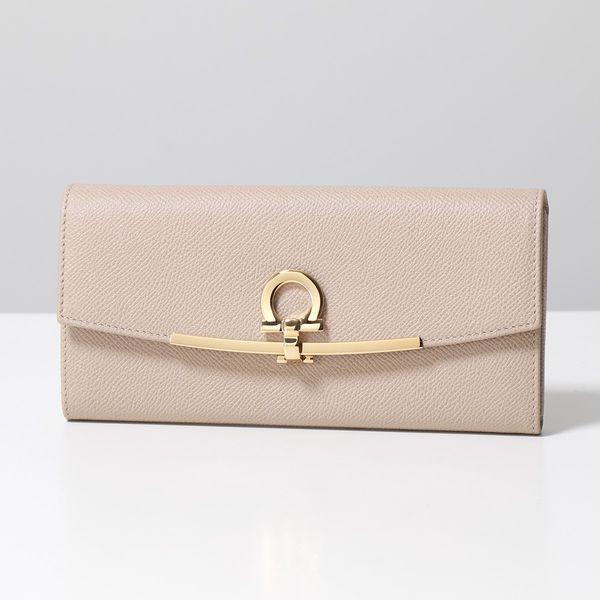 FERRAGAMO（フェラガモ） 二つ折り長財布 22 D150 683303 レディース