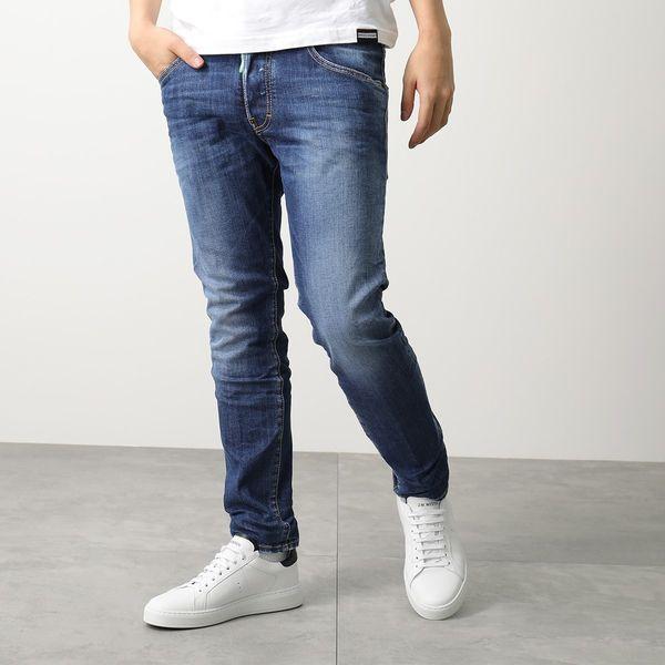 DSQUARED2 ディースクエアード デニム MEDIUM WASH SKATER JEANS 