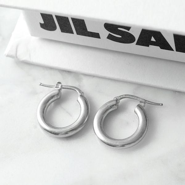 JIL SANDER ジルサンダー フープピアス OUR NEW Orecchini JIL SANDER ジルサンダー フープピアス OUR NEW Orecchini