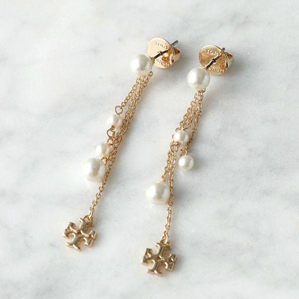 TORY BURCH トリーバーチ ピアス LONG KIRA PEARL ロング キラ