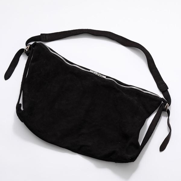 GUIDI（グイディ） ショルダーバッグ Q15 メンズ レザー スウェード