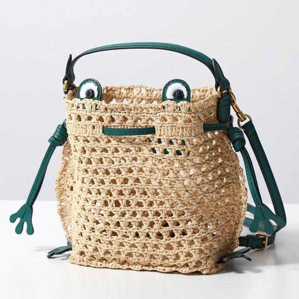 ANYA HINDMARCH アニヤハインドマーチ かごバッグ Cross Body Frog