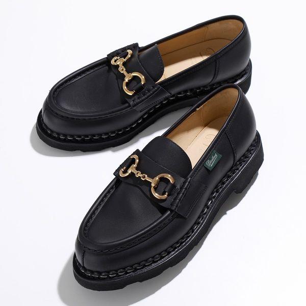 Paraboot パラブーツ ローファー ORSAYTI オルセーティ 202412 レディース リスレザー ビット シューズ 靴 NOIR-INK