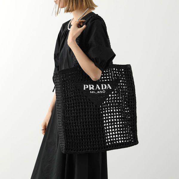 PRADA（プラダ） トートバッグ RAFIA ラフィア 2VG105 OOO 2A2T