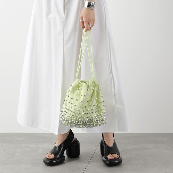 HVISK（ヴィスク） 巾着バッグ SACK MATTE SATIN レディース ポーチ 