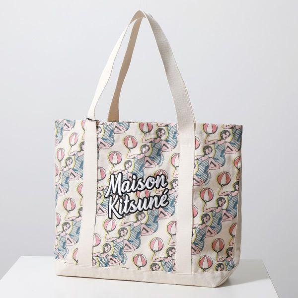 MAISON KITSUNE（メゾン キツネ） トートバッグ DANCING GIRLS