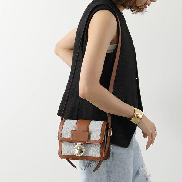 未使用級✨Longchamp ロンシャン ボックストロット　ブラック　レザー 楽天市場】Longchamp ロンシャン ショルダーバッグ BOX-TROT S