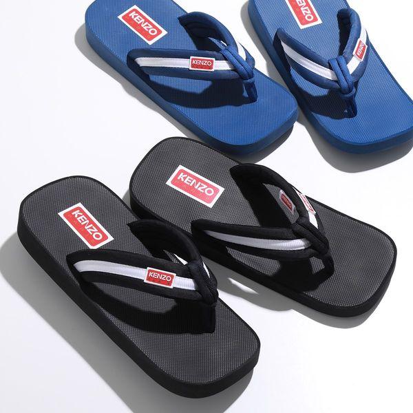 KENZO ケンゾー トングサンダル SETTA FLIP FLOP FD55MU090F51 メンズ セッタサンダル ロゴ フラット シューズ 靴  カラー2色